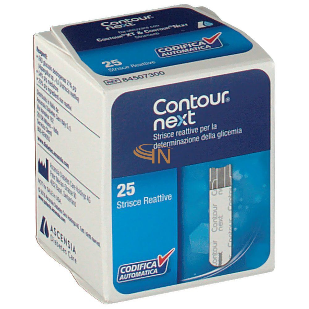 Contour Next 25 Strisce Reattive Controllo Glicemia
