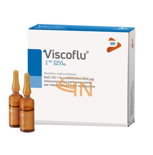 Viscoflu Soluzione per Aerosol 10 Fiale 5 ml