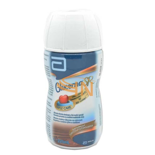 Abbott Glucerna SR con FOS 220 ml Gusto Cioccolato