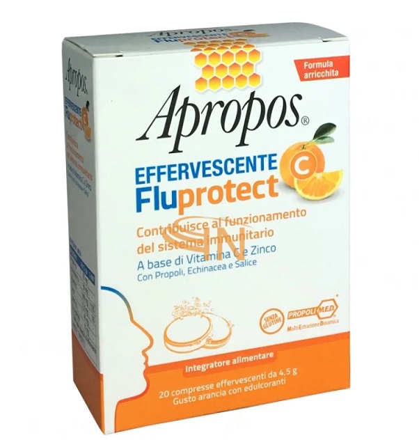 Apropos Fluprotect 20 Compresse Effervescenti
