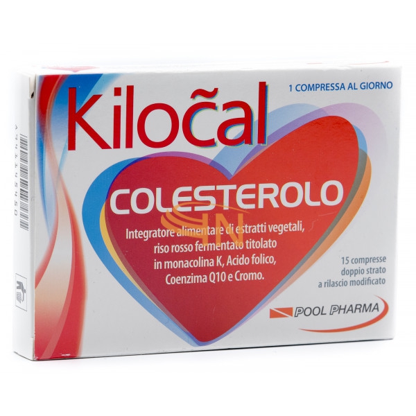 Pool Pharma Linea Colesterolo Kilocal Integratore Alimentare 15 Compresse