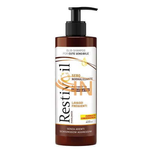 RestivOil Olio Shampoo Sebo Normalizzante 400 ml