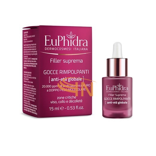 EuPhidra Filler Suprema Gocce Rimpolpanti Antiet Globale 15 ml
