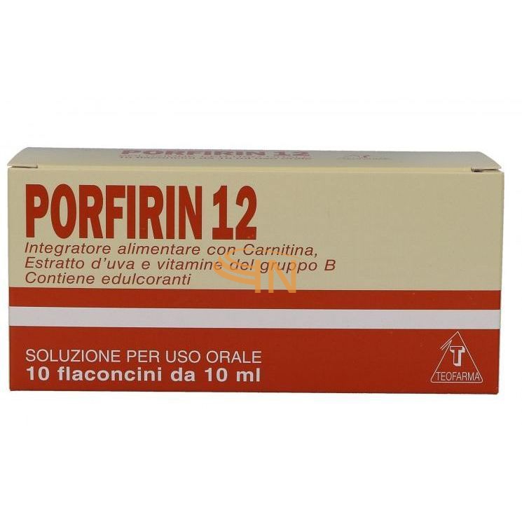 Teofarma Porfirin 12 10 fiale 10ml