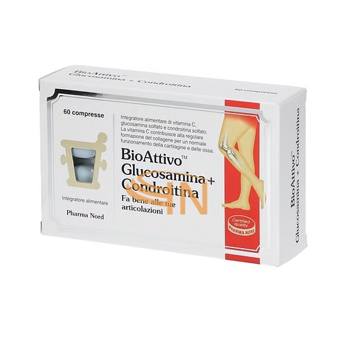Bioattivo Glucosamina + condroitina 60 compresse