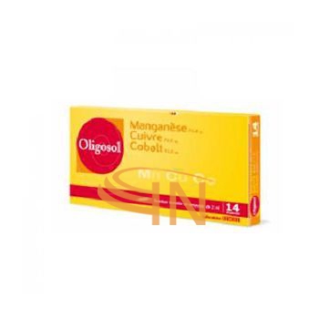Oligosol Manganese Rame Cobalto 14 Fiale Bevibili