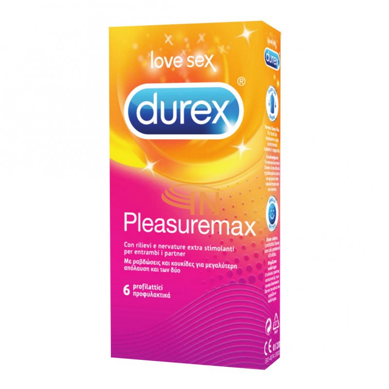 Durex Pleasuremax Easyon 6 pezzi