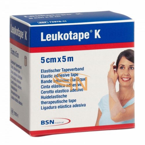 Leukotape K Taping 5x500cm Carne
