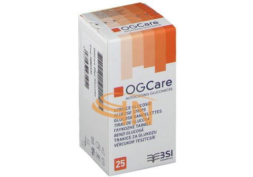 Ogcare Glicemia 25 strisce