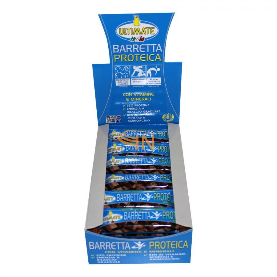 Ultimate Barretta Proteica Cioccolata 24 pezzi