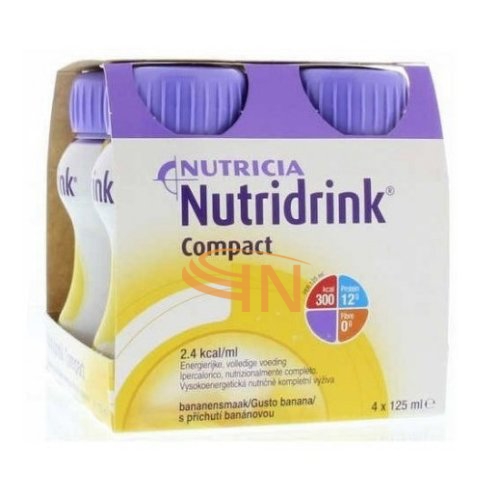 Nutricia Nutridrink Compact Banana 4 x 125 ml