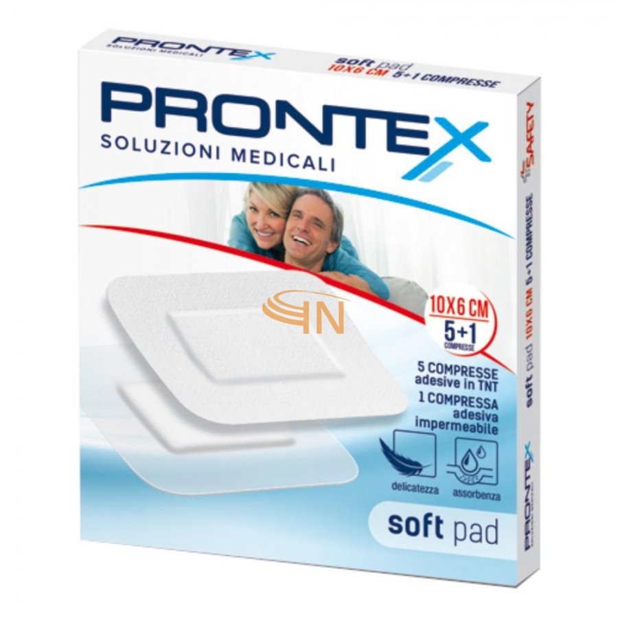 Garza Prontex Soft 10x6cm 6 pezzi