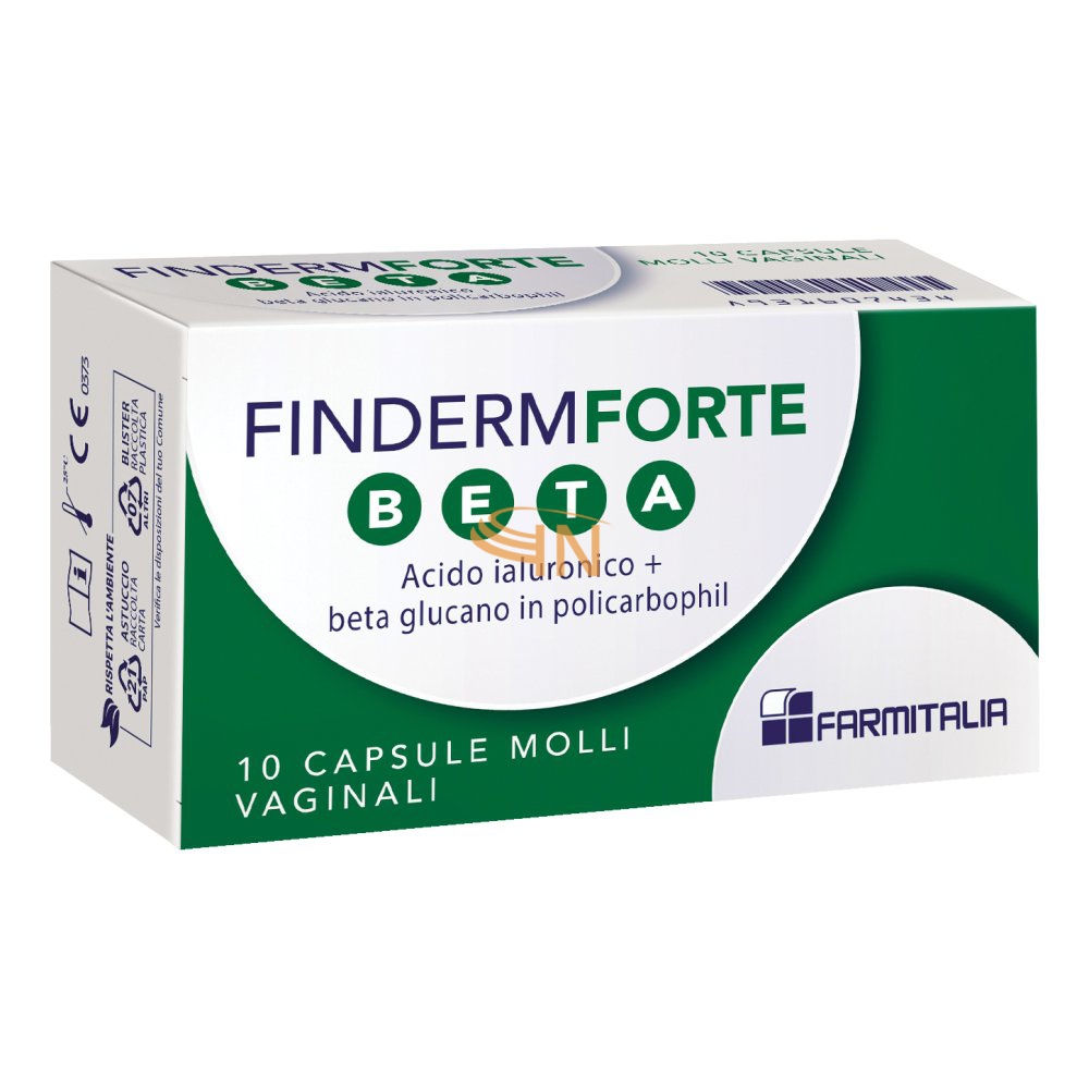 Finderm Forte Beta 10 capsule Molli