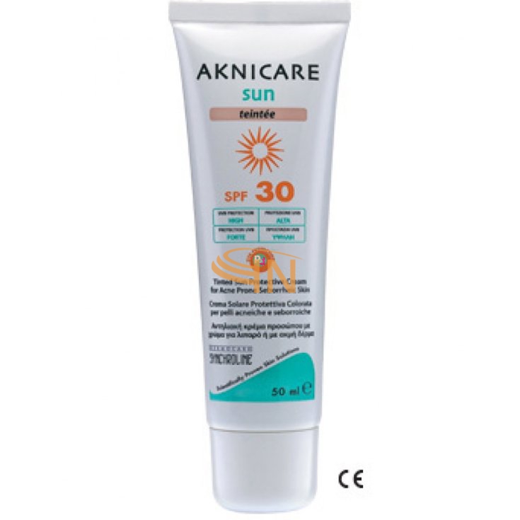 Aknicare Sun Teintee Dore  Crema Solare 50ml