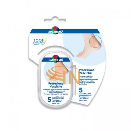 Foot Care Vesciche Protezione Tallone 5 pezzi