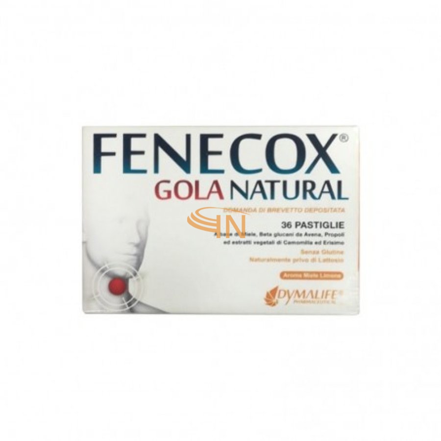 Fenecox Gola Natural Miele limone 36 pastiglie