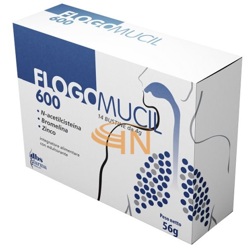 Flogomucil 600 14 bustine
