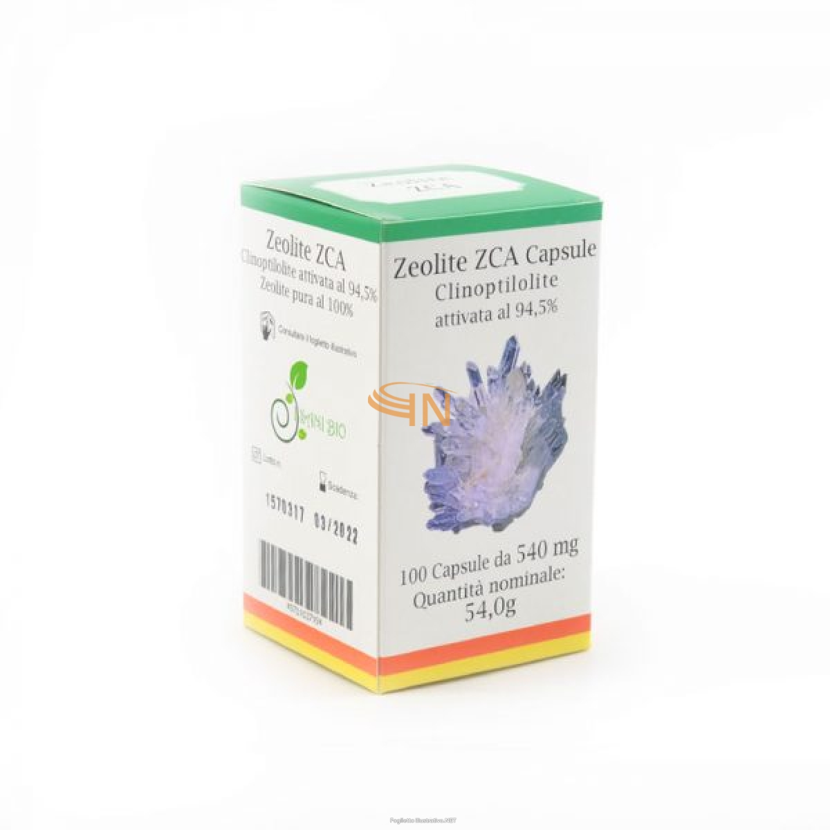 Zeolite Zca 100 capsule