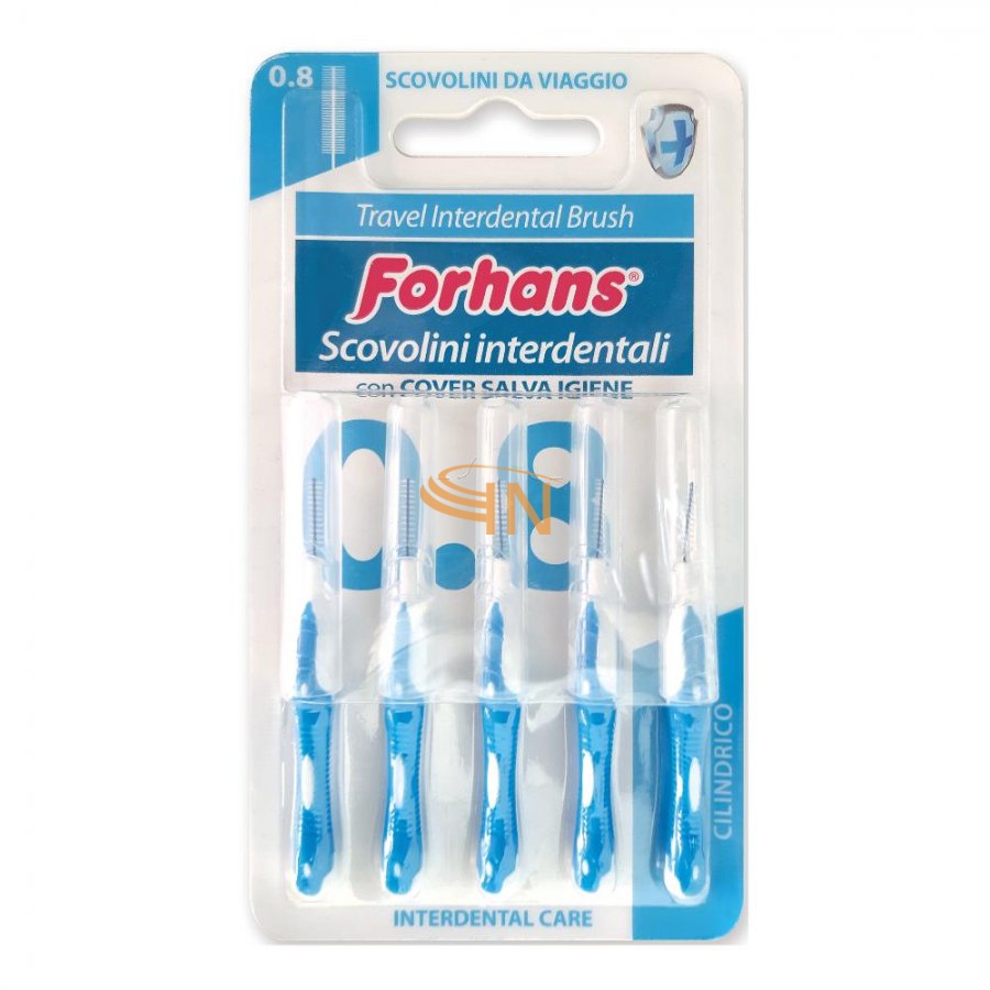 Scovolino Viaggio Interdentale 0.8 Cilindrico