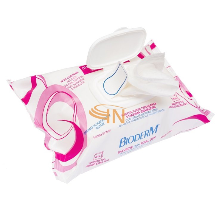 Bioderm Salviette Total Gen 40 pezzi
