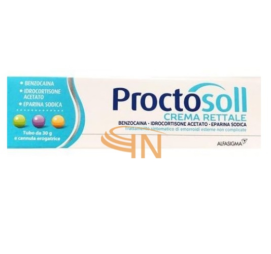 Proctosoll Alfasigma Proctosoll*crema rett 30g otc