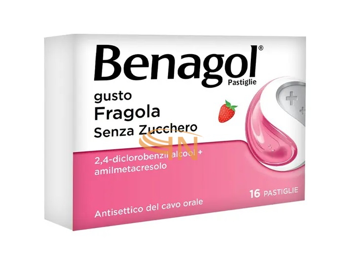 Benagol Reckitt Benckiser H.(it.) Benagol*16past fragola s/z