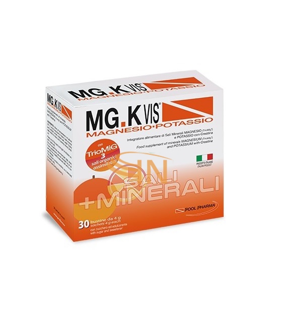 Pool Pharma Mgk Vis Magnesio e Potassio Orange 30 Bustine