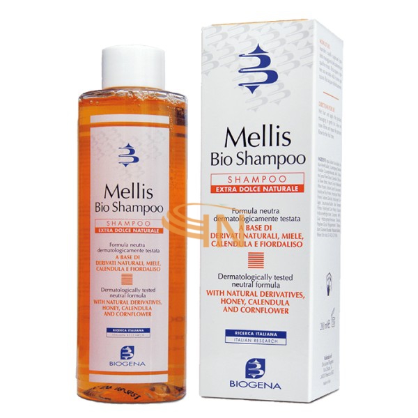 Mellis Bio Shampoo Extra Dolce Naturale 200 ml