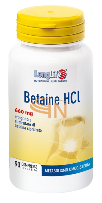 Longlife betaine HCl 90 compresse