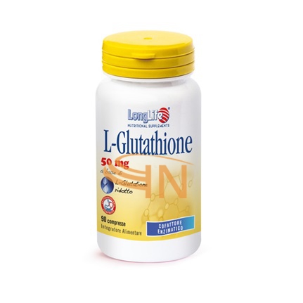 Longlife L-Glutathione 90 compresse 50 mg