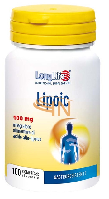 Longlife lipoic 100 mg 100 compresse
