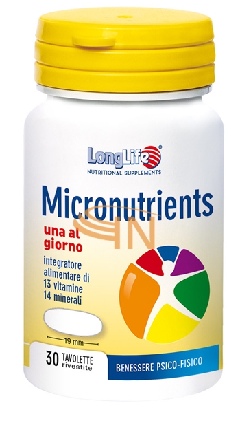 Longlife micronutrients 30 tavolette