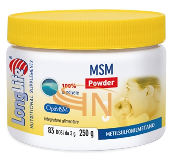 Longlife MSM Powder 250 g
