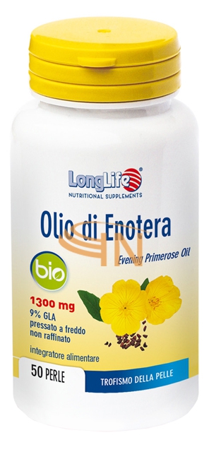 Longlife Olio Enotera Bio 1300 mg 50 perle