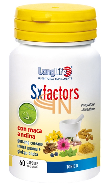 Longlife Sxfactors 60 capsule vegetali