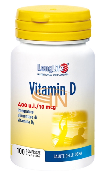 Longlife Vitamin D3 400 u.i 100 compresse