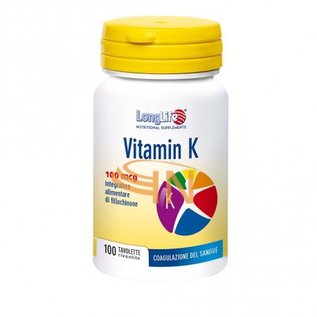 Longlife vitamin K 100 mcg 100 compresse