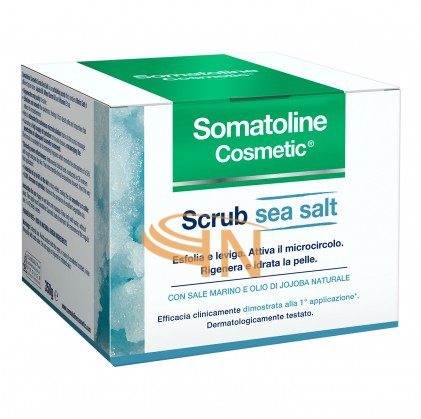 Somatoline Cosmetic Scrub Sea Salt Esfoliante Corpo 350 grammi