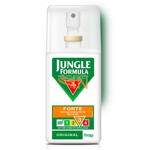 Perrigo Italia Linea Anti-Zanzare Jungle Formula Forte Spray Originale 75 ml