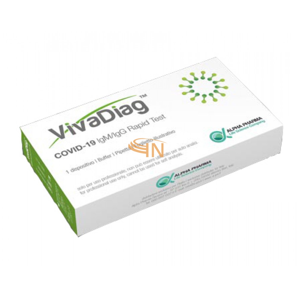 VivaDiag Test Rapido Sierologico per covid-19 uso professionale