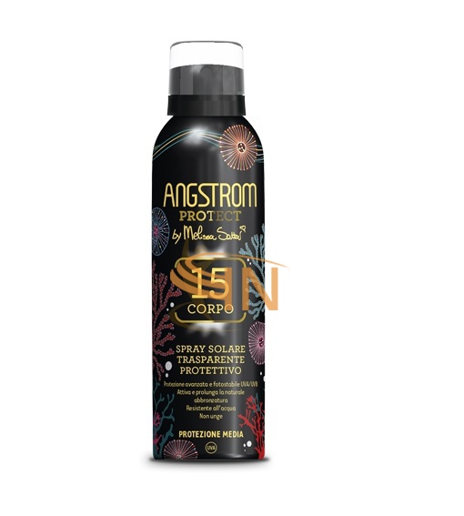Angstrom Spray Solare Corpo Trasparente Spf15 150 ml Limited Edition