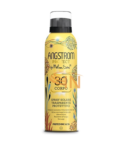 Angstrom Spray Solare Corpo Trasparente Protettivo Spf30 150 ml Limited Edition