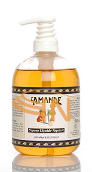L'Amande Linea Marsiglia Sapone Liquido Idratante Senza Profumo 500 ml