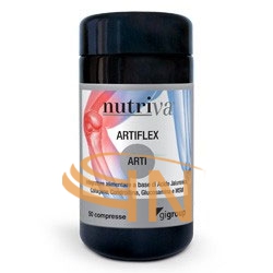 Nutriva Linea Benessere e Salute Articolazioni Artiflex Integratore 50 Compresse