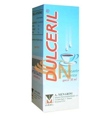 Menarini Dulceril Dolcificante Alimentare Gocce 30 ml