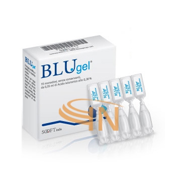 Sooft Italia Linea Salute degli Occhi Blu Gel A Collirio 15 Flaconcini Monodose