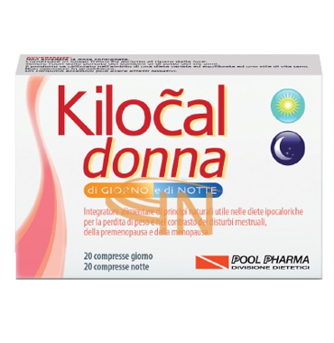 Kilocal Linea Controllo del Peso Donna Integratore Alimentare 20+20 Compresse