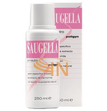 Saugella Linea Poligyn Rosa Dermoliquido Detergente Intimo Delicato 250 ml