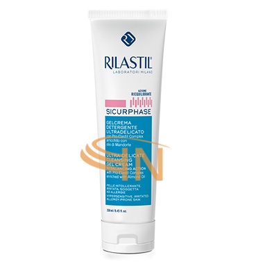 Rilastil Linea Sicurphase Pelli Sensibili Reattive Gel Crema Detergente 250 ml