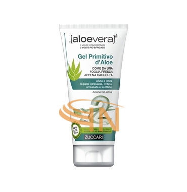 Zuccari Linea aloevera2 Gel Primitivo d'Aloe Lenitivo Pelle Stressata 100 ml